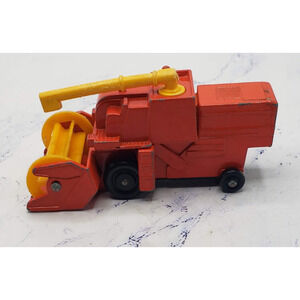 Matchbox Lesney Orange and Yellow #51 Combine Harvester